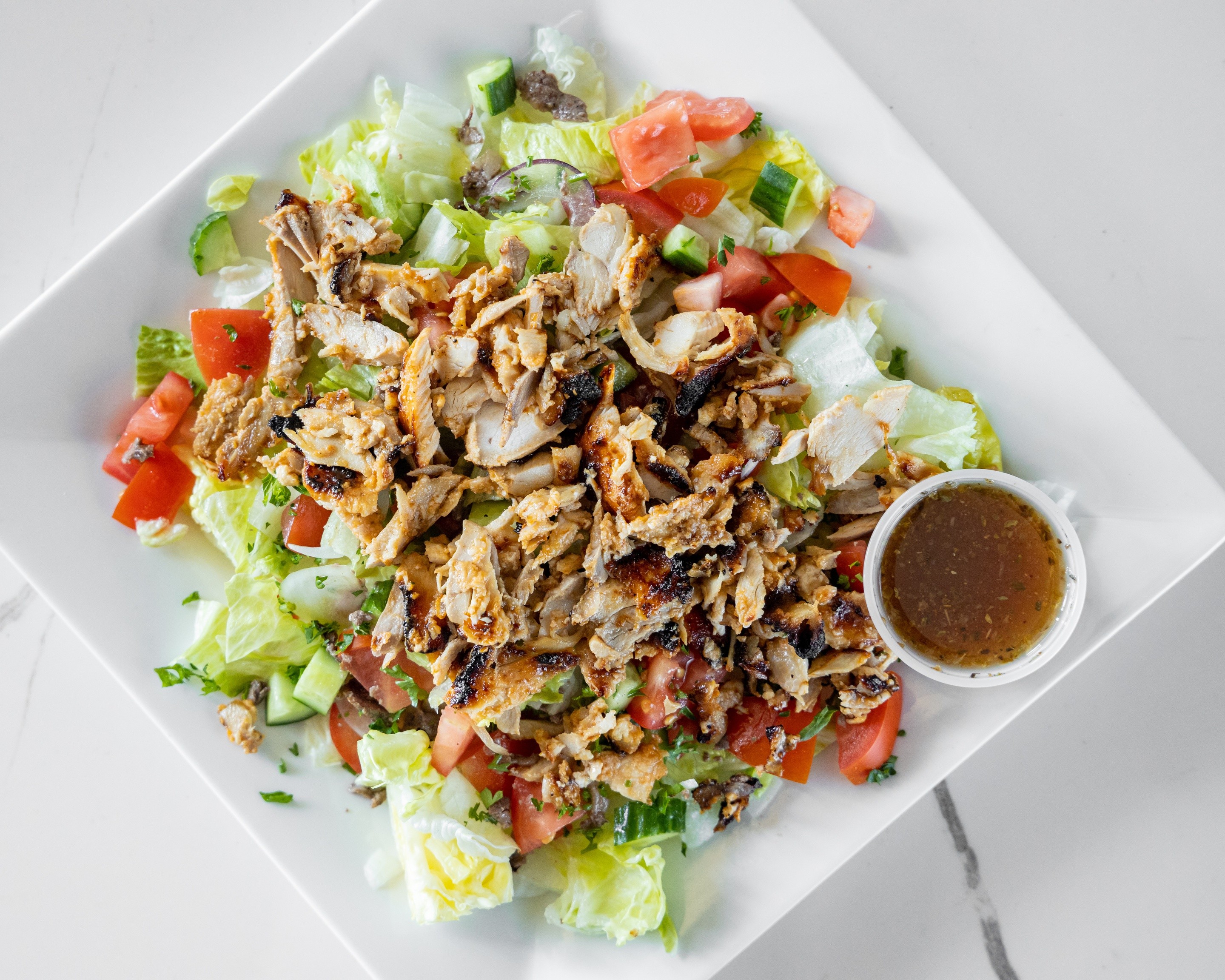 Chicken Gyro Salad