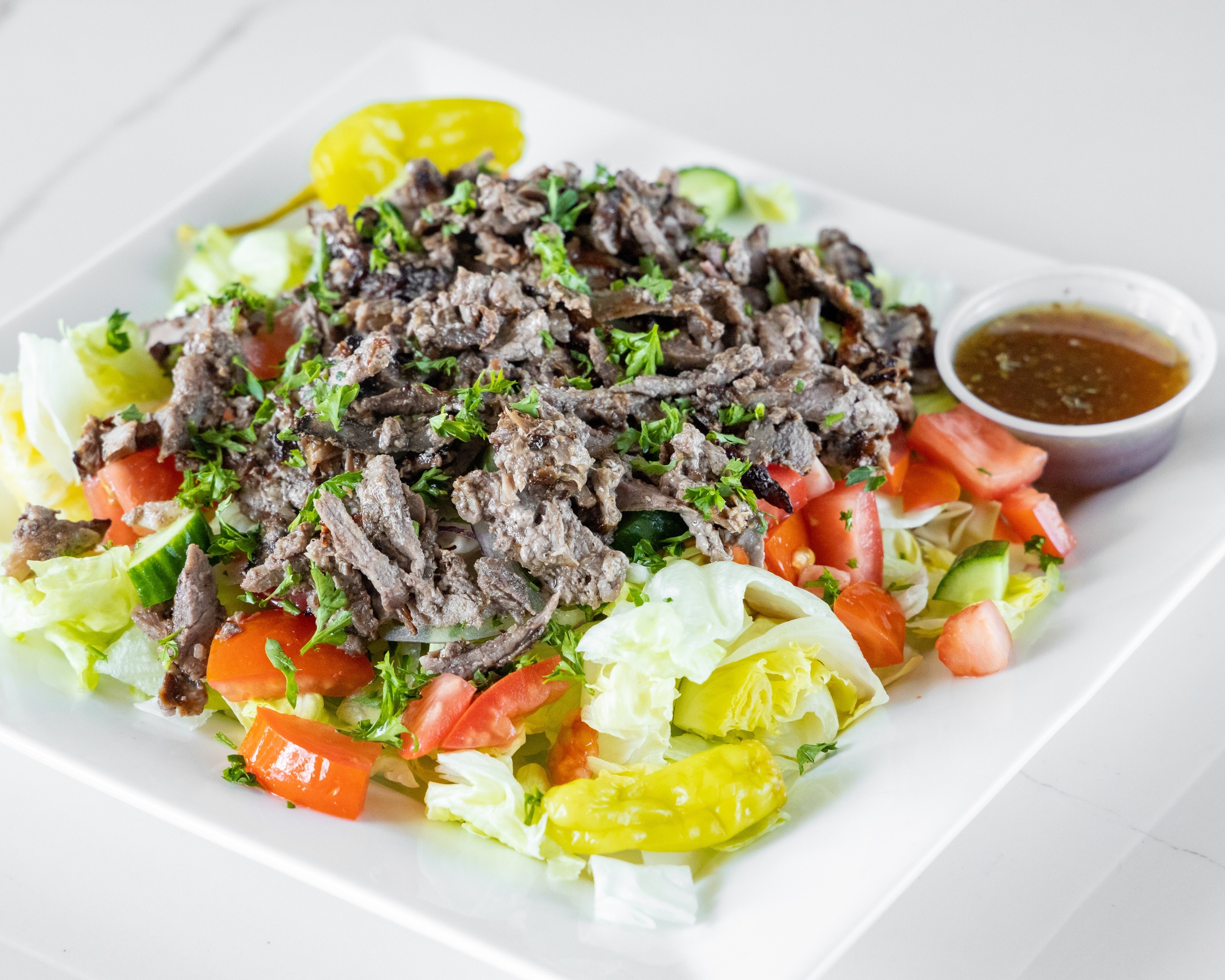 Beef Shawarma Salad