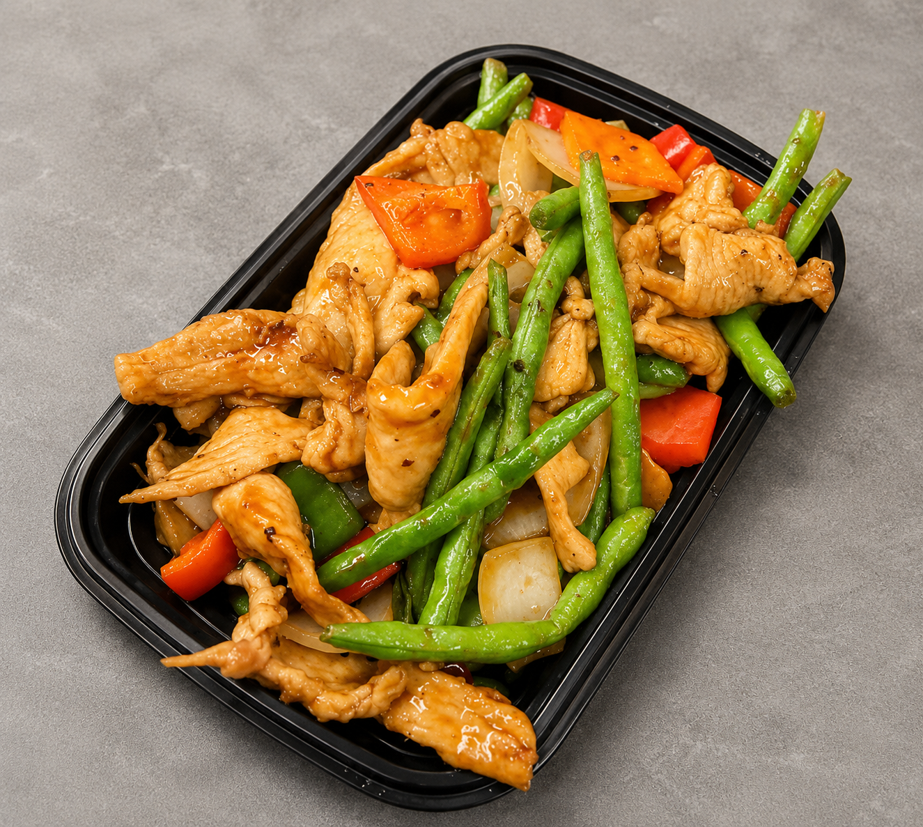 Chicken in Black Bean Sauce