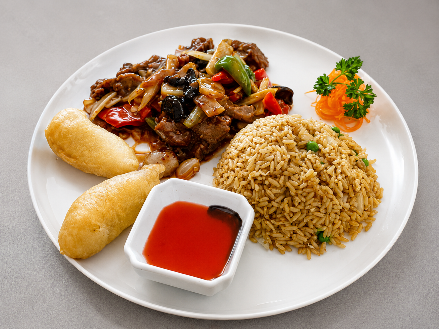 L11. Garlic Sauce Lunch Special