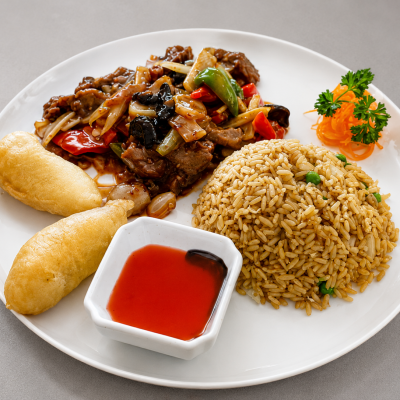L11. Garlic Sauce Lunch Special