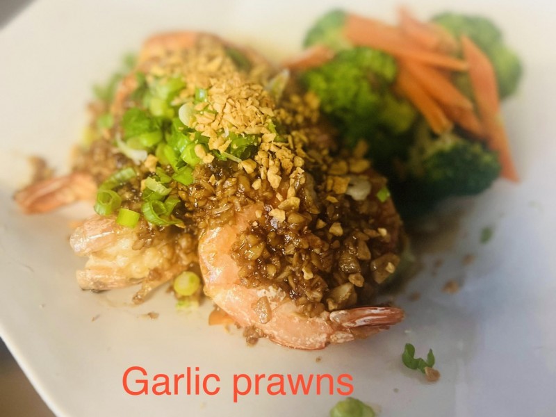 Garlic Prawns