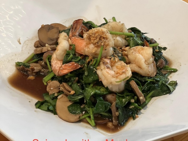 Spinach Mushroom