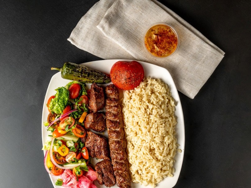Lamb Shish & Lamb Lula Combo