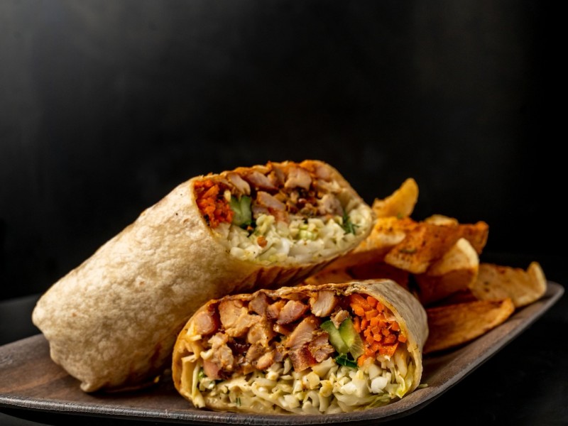 SHRIMP Shawarma Wrap!!!!!!