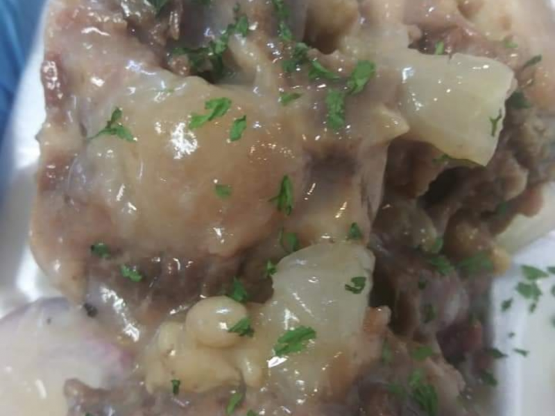 Oxtails dinner