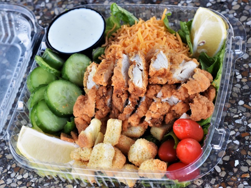Crispy Chicken Salad
