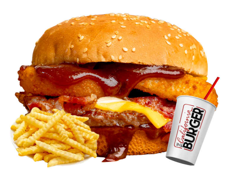 #4 Western Burger Meal