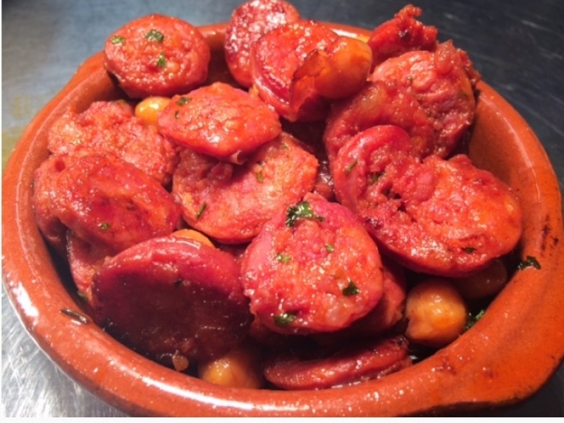 12.Chorizo A La Parrilla Appetizers