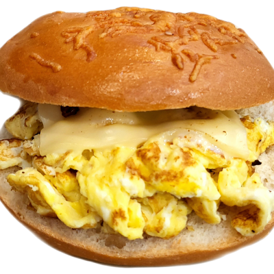 #2-B DOUBLE EGG & CHEESE BAGEL