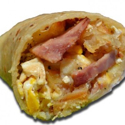 HAM & BACON BURRITO