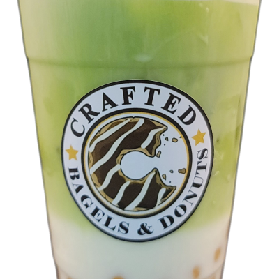 ICE MATCHA GREEN TEA LATTE (16oz)