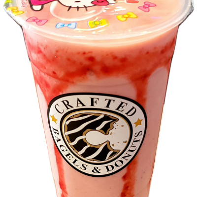 STRAWBERRY BANANA SMOOTHIE (16oz)