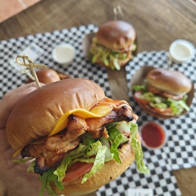 Grilled Chicken Burger