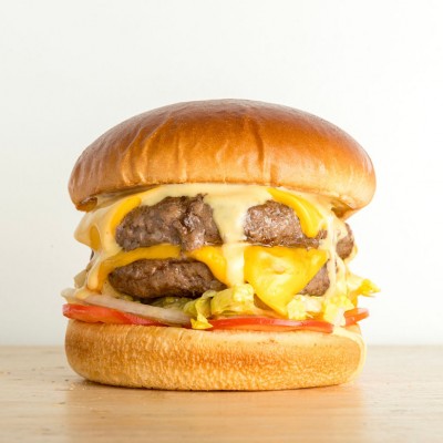 [BURGER] Double W/Cheese