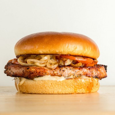 Pork Chop Burger