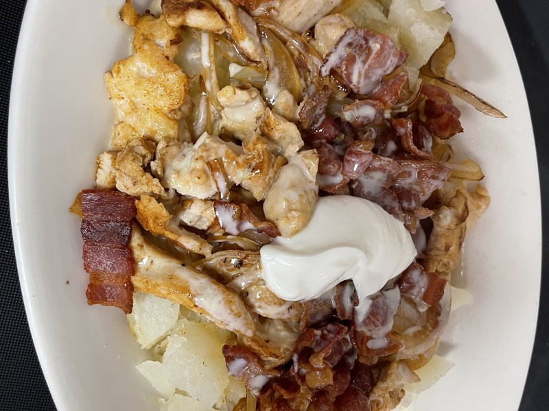 Baked Potato Fajitas.
