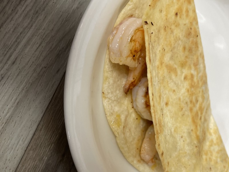 Shrimp Quesadilla.