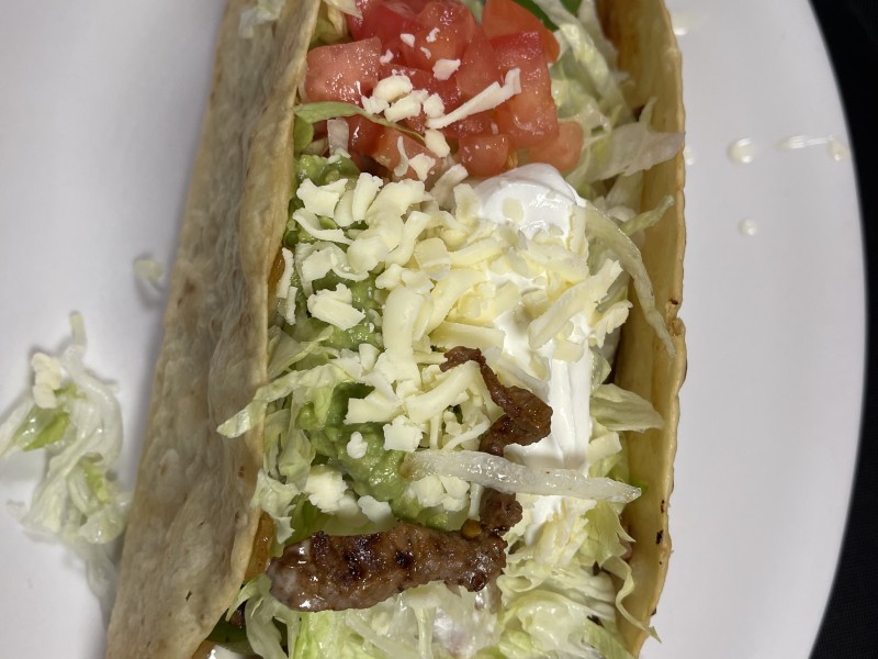 Taco salad fajita 