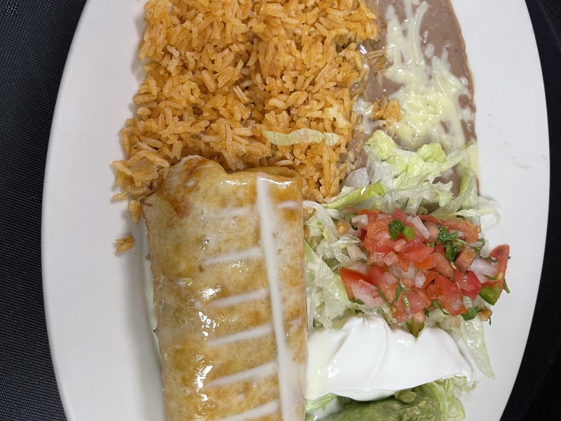 Vegetarian Chimichanga 