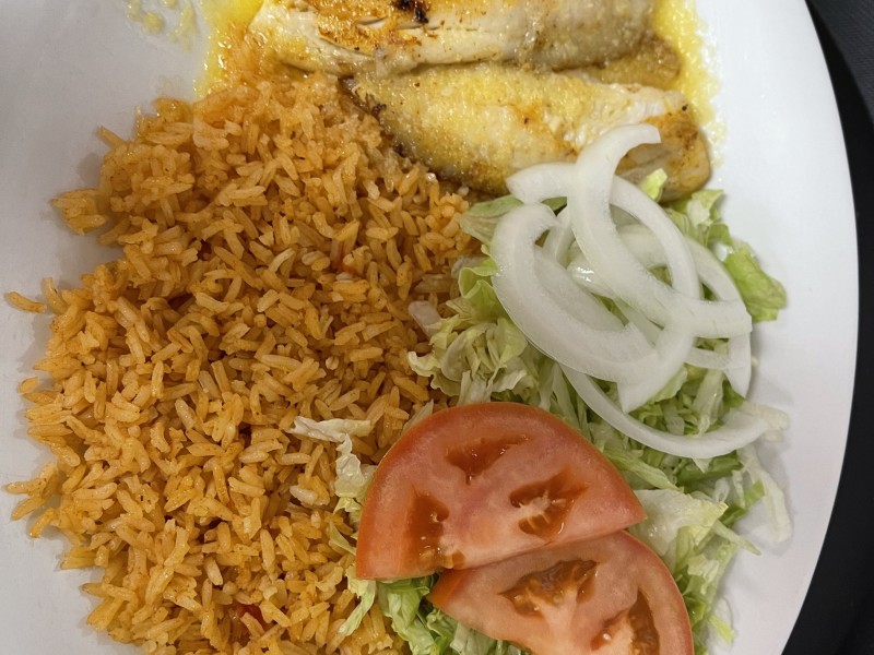 Filete al mojo de ajo
