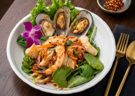 Spicy Seafood Salad (Yum Ta Lay)