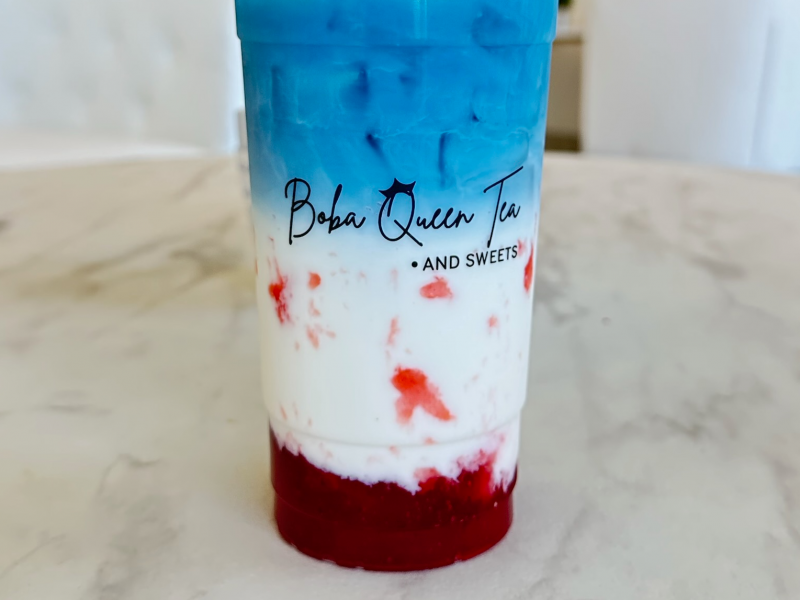 Strawberry Milk Butterfly Pea