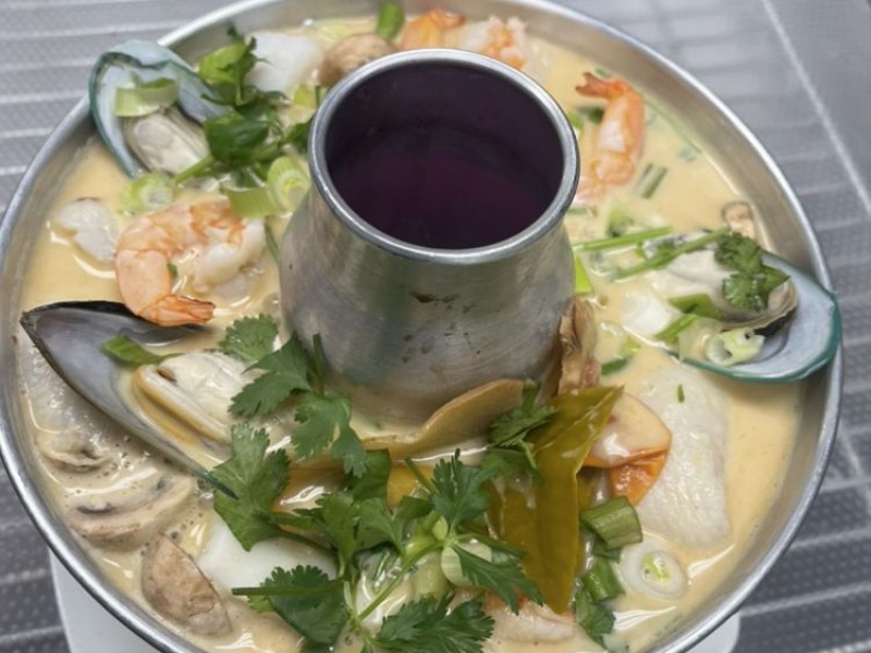 Large Tom Kha Seafood Soup