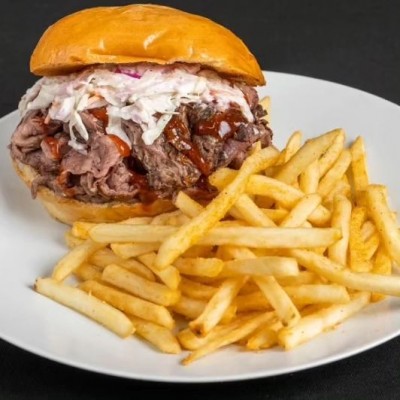 Tri-tip Sandwich with Fries