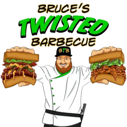 Bruce's Twisted BBQ logo