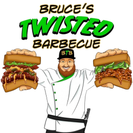 Bruce's Twisted BBQ logo