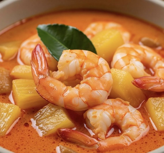 PINEAPPLE SHRIMP CURRY