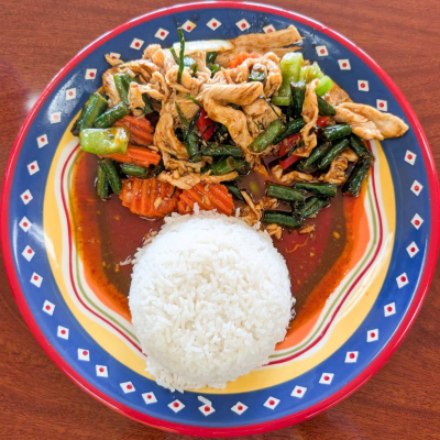 SF3. Stir-fried Green Bean (Pad Prik Khing)