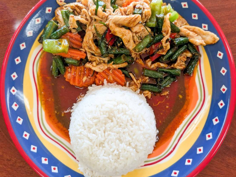 SF3. Stir-fried Green Bean (Pad Prik Khing)