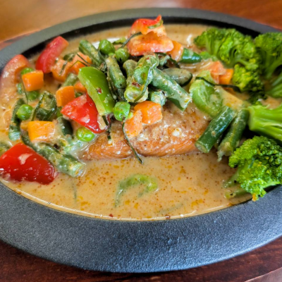 SP2. Salmon Panang Curry