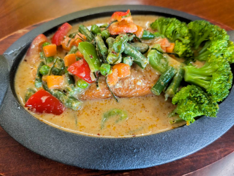SP2. Salmon Panang Curry