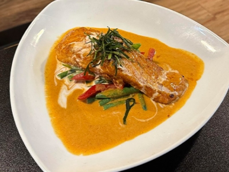 Salmon Panang Curry
