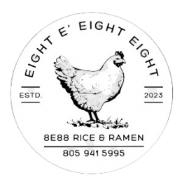 8E88 Rice & Ramen logo