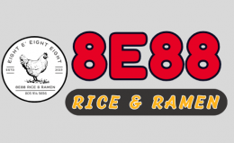 8E88 Rice & Ramen logo