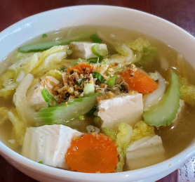 Tofu&Veggies Soup