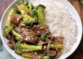 Broccoli with Oyster Sauce