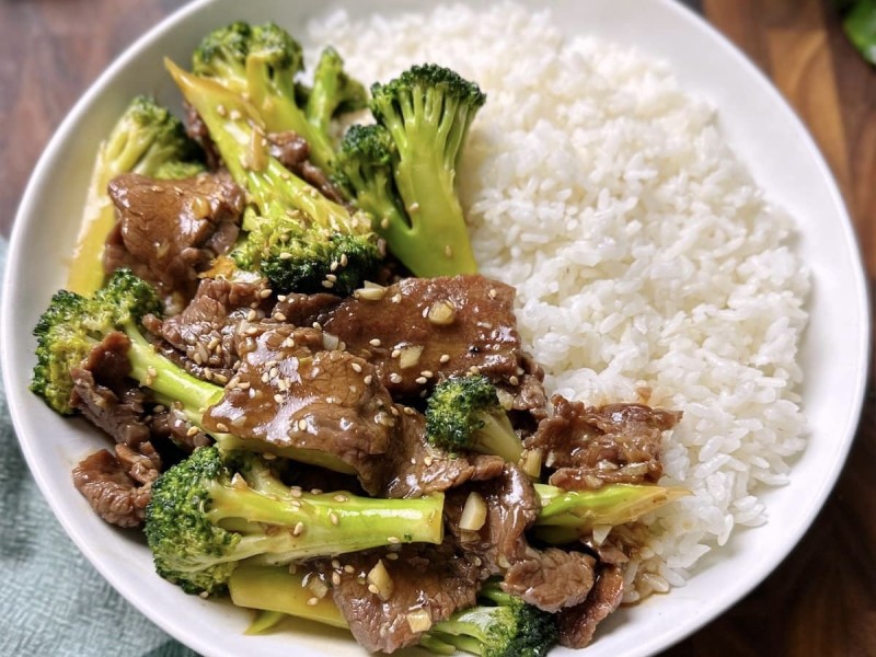 Broccoli with Oyster Sauce