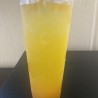 Passion fruit with popping pearl
