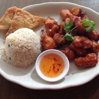 Orange Chicken or Tofu Lunch Special