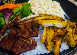 B7.Combo BBQ. Beef And Chicken