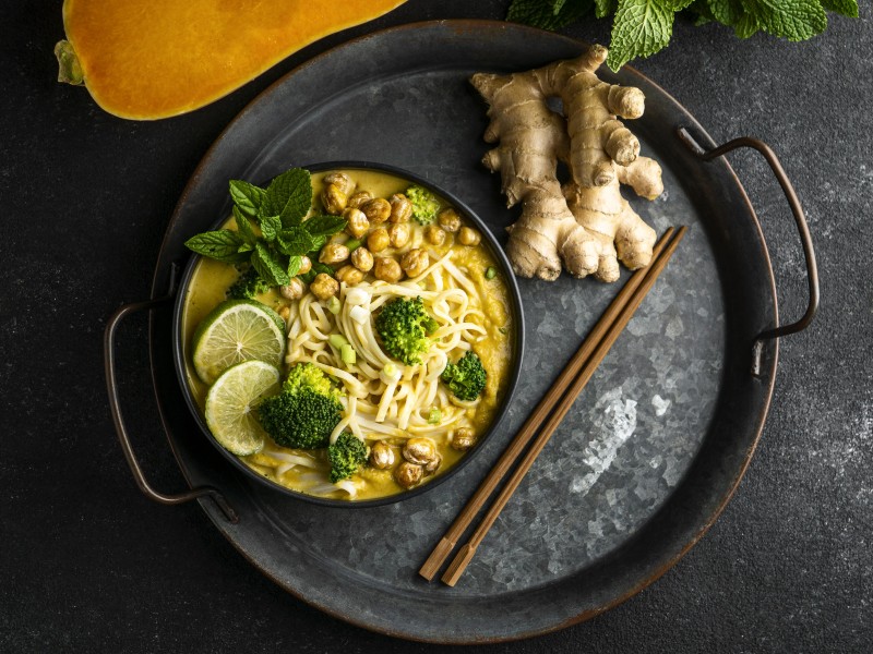 Yellow Curry Noodle Soup