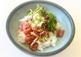 Poke Tuna rice bowl