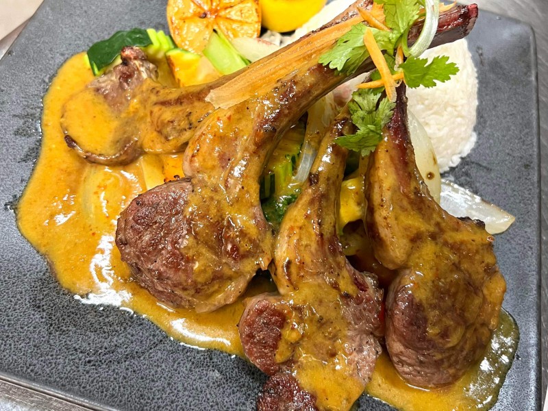 Thai Curry Lamb Chops