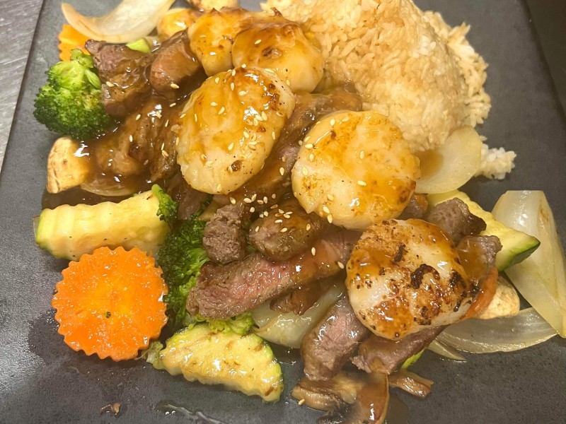 Habachi Steak & Scallop