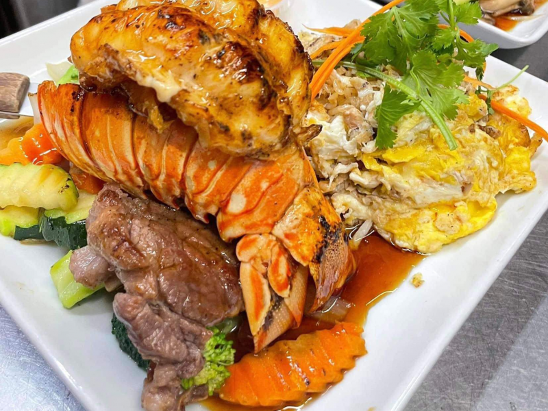 Habachi Steak & Lobster
